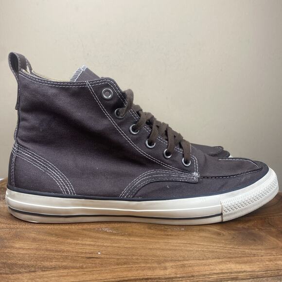 Converse Chuck Taylor All Star Mens Brown White Size 13 High Top Shoes 125652C - Picture 3 of 10